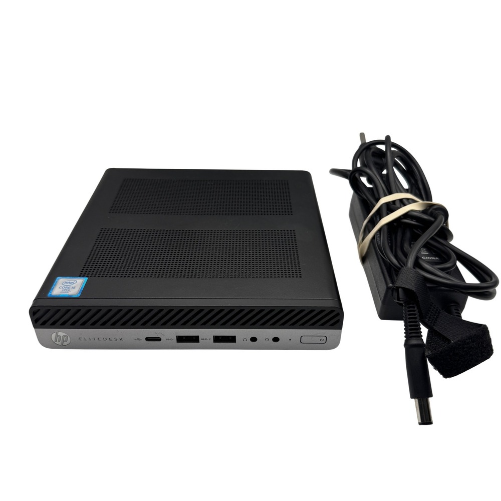 HP EliteDesk 800 G3 Mini PC Intel Core i5-6500 256GB SSD 8GB RAM Untested